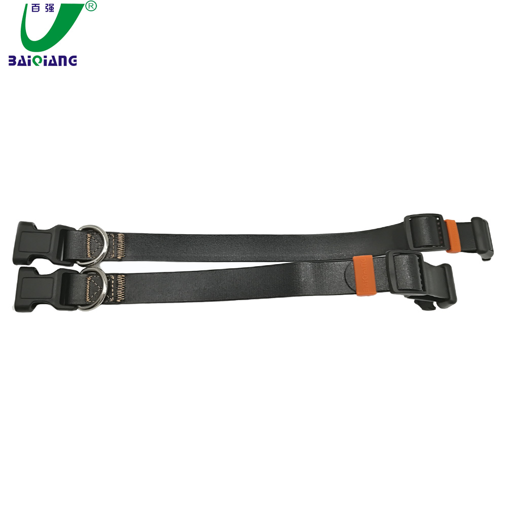 Custom Print Logo Supreme TPU Coated Pet Dog Collar for Training Dog, Matching with Leash, GPS Dog Collar