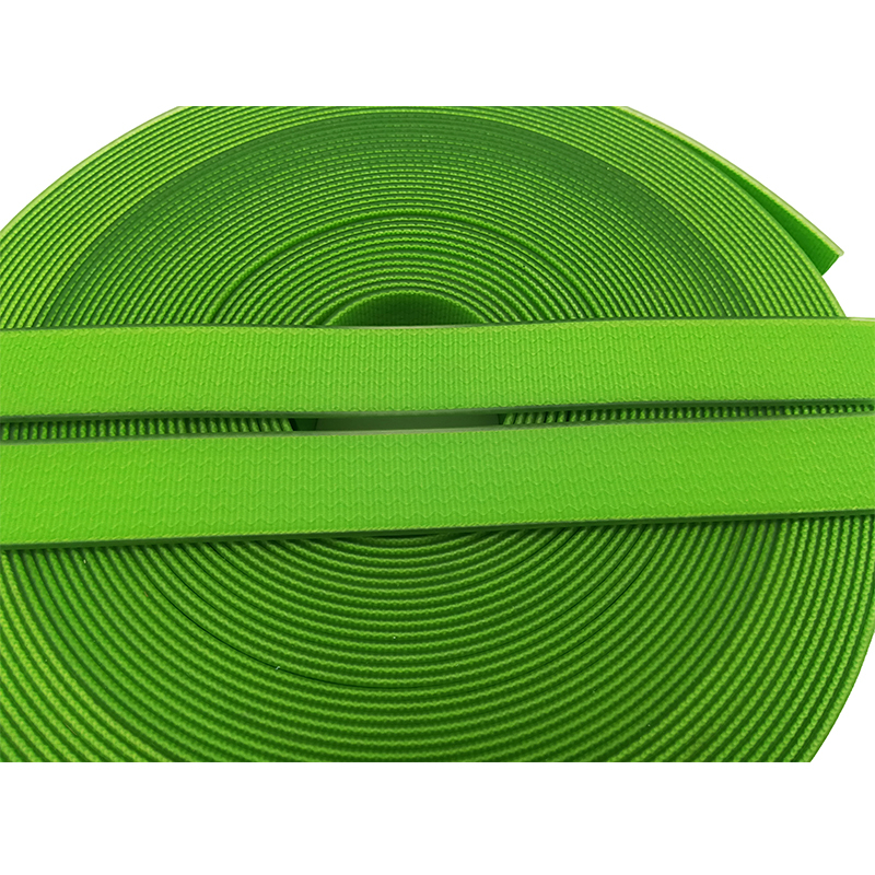 Green Flex PVC Coated Nylon Webbing Dog Leash Material for Dog Collar
