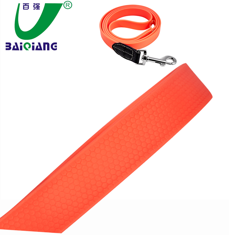 Soft Abrasion Resistant Custom PVC Coated Webbing for Pet Leads