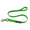 Heavy Duty Black PVC Coated Polyester Nylon Short Dog Safety Leash for Car Seat