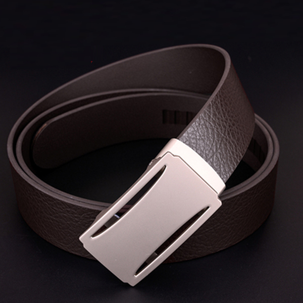 2019 Casual Durable Custom Red Fashion Black Men Belt Leather