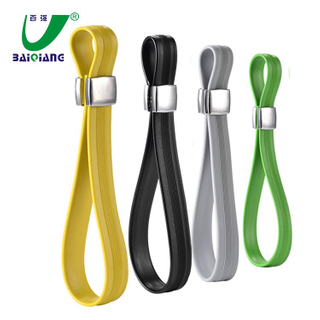 Customized Factory Price Bus Coach Accessories Rubber Nylon Strap Webbing Handle 