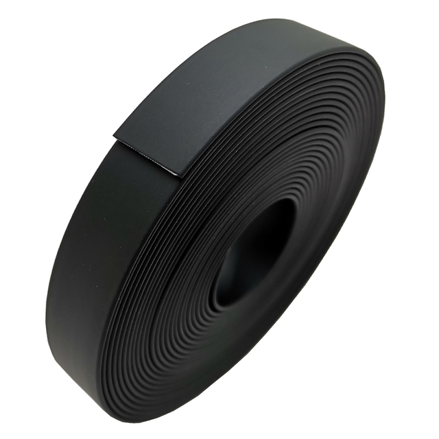Factory Direct Selling Black Matte Finish Soft Waterproof PVC Coated Webbing for Backpack Strap