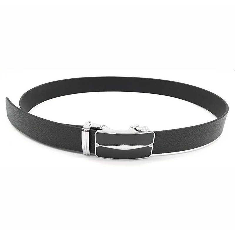 Automatic Buckle Slide Men Ratchet Belt Strap