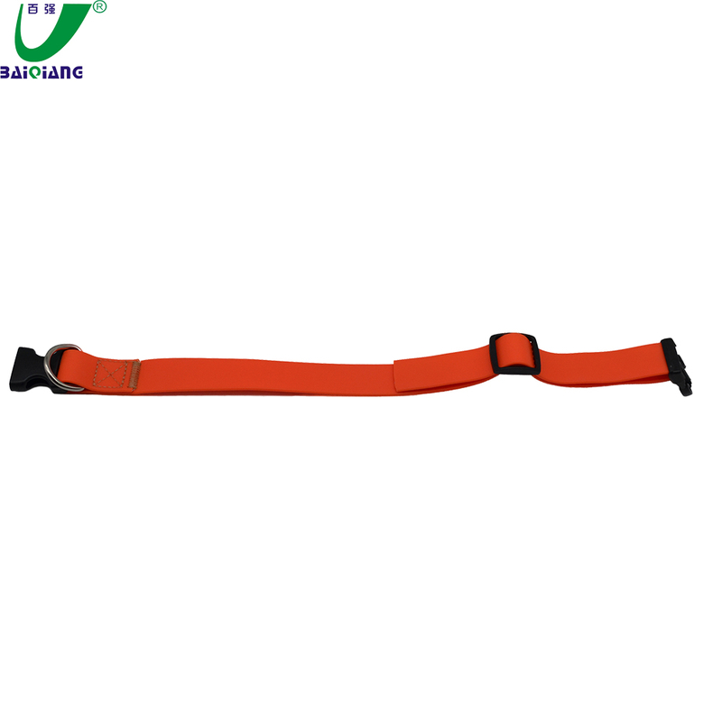 Waterproof Pet Products Supplies Matte Coated PVC Webbing Pet Collars and Leashes