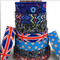 38mm and 40mm Decorative Wide Custom Printed Woven Elastic Nylon Cotton Tubular Webbing Strap for Bags