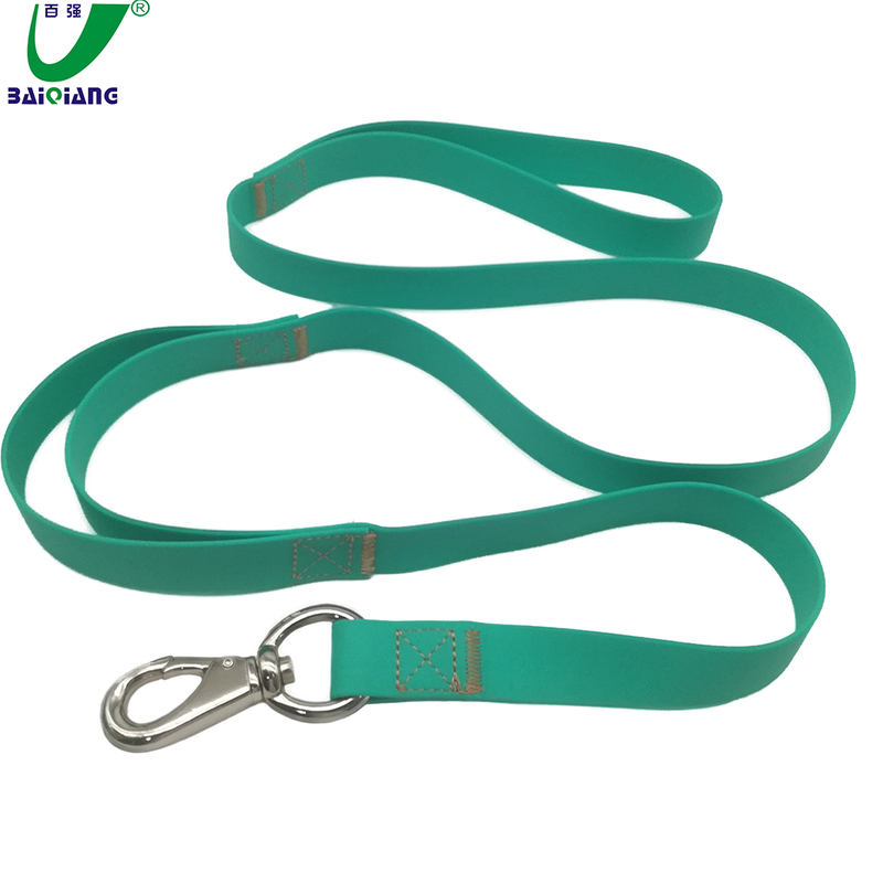 Humanity Designed Dog Collar Two Handles Dog Leash Carabiner