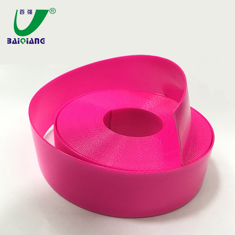 Factory Custom Design Glossy Finish TPU Coated Nylon Webbing