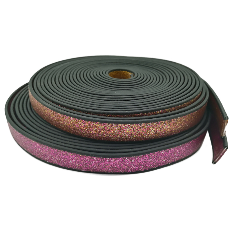 PVC Coated 1.5 inch Flat Polyester Logo Nylon Spandex Weaving Webbing