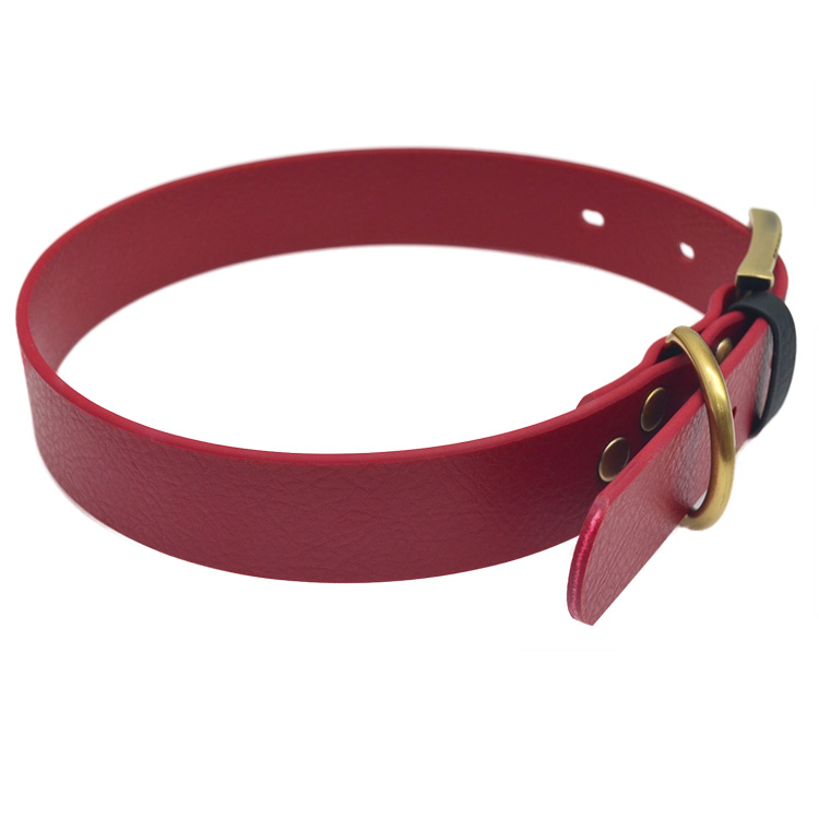 High Margin Elastic Quick Release Pin Buckle Safety TPU Training Pet Dog Collars Custom