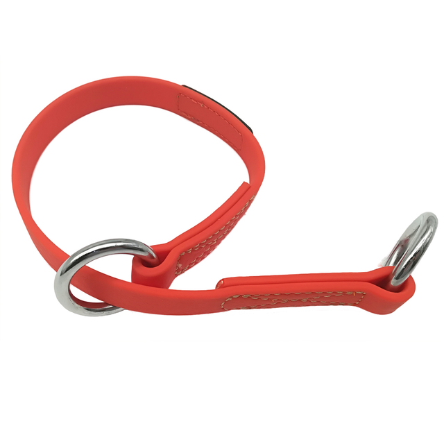 2019 Strong 4 Foot Small Orange PVC Polyurethane Waterproof Slip Collar for Small Dogs