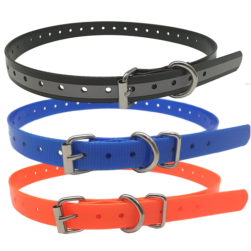 Waterproof Heavy Duty Plastic TPU Pet Dog Training Fence Receiver Collar Strap
