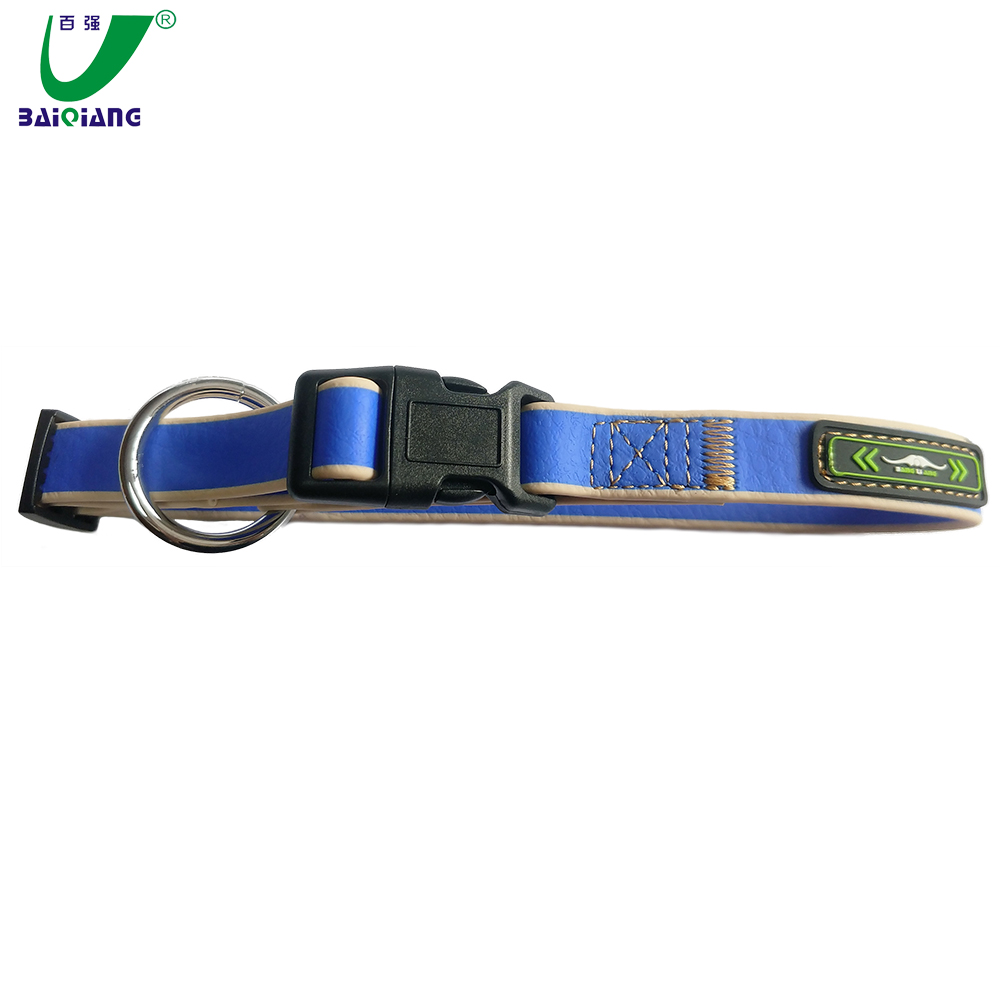 Custom Logo Ladies Dog Collar Plastic Coated Dog Collar and Leash Set
