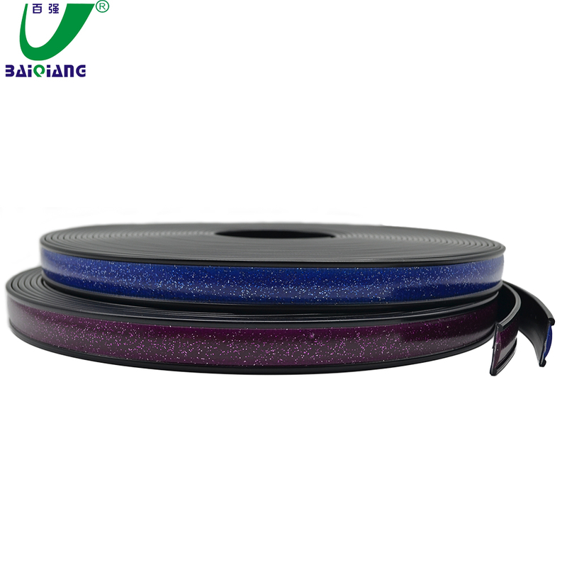 Vintage Glitter Cut Resistant Coated Nylon Webbing for Horse Trotting Harness and Dog Leash