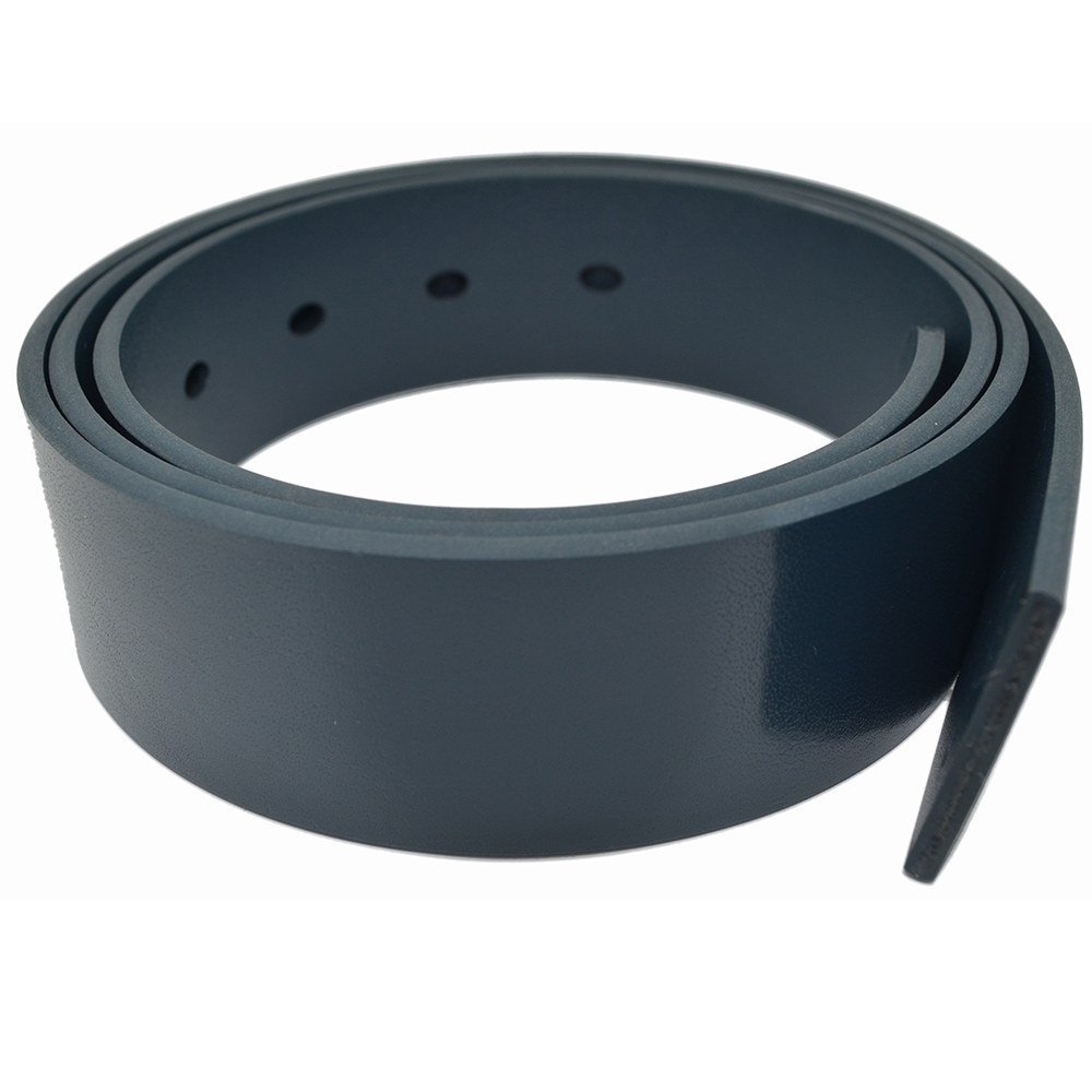 Black Leather Texture High Tenacity Cycling Silicone TPU Coated Nylon Webbing for Leather Men Belt