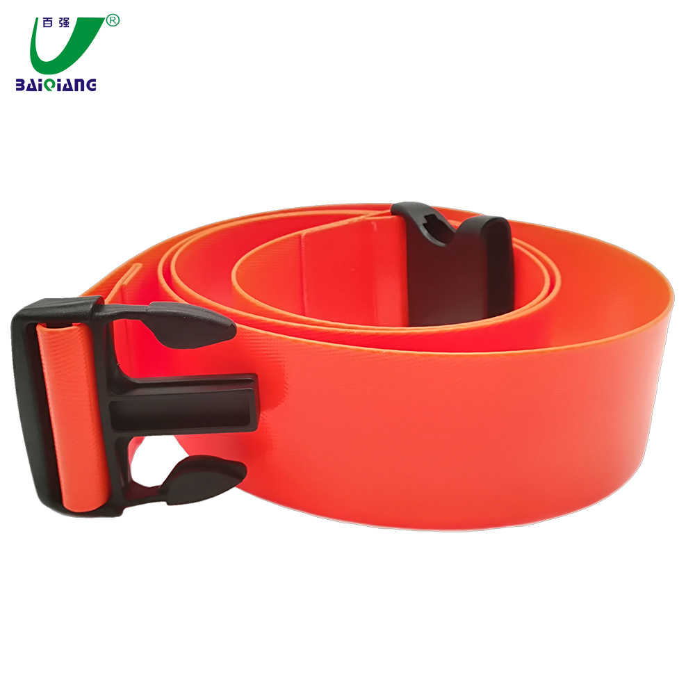 Vinyl Medical Nursing Safety Gait Assist Belt with Metal Buckle
