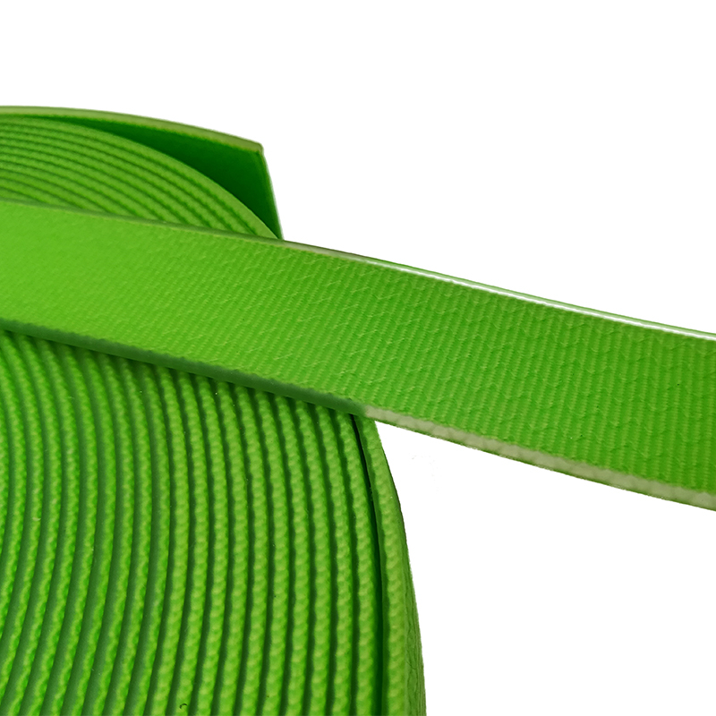 Green Flex PVC Coated Nylon Webbing Dog Leash Material for Dog Collar