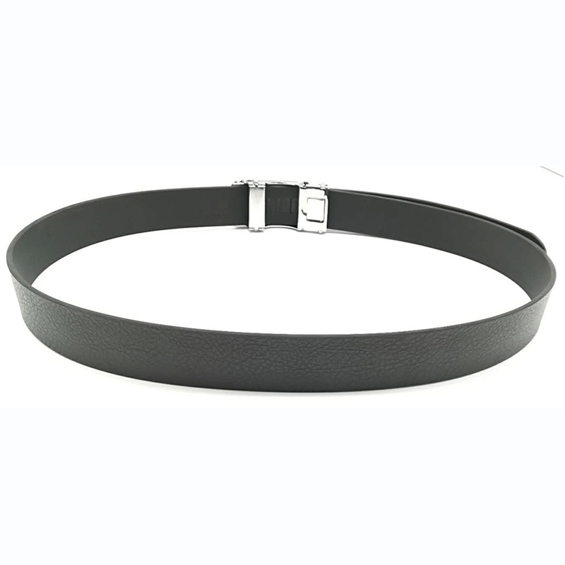 Automatic Buckle Slide Men Ratchet Belt Strap
