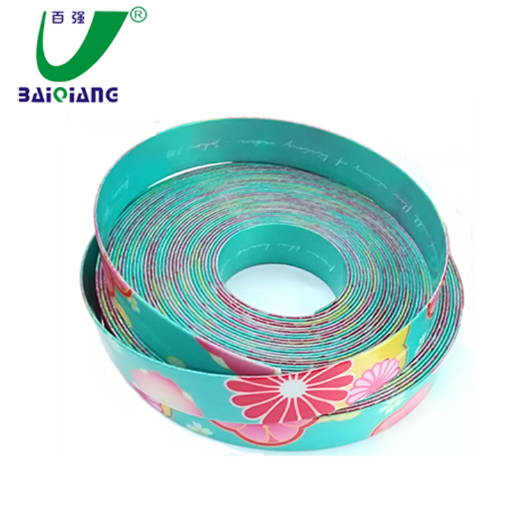 Leather Texture TPU PVC Rubber Coated Webbing for Dog Collar