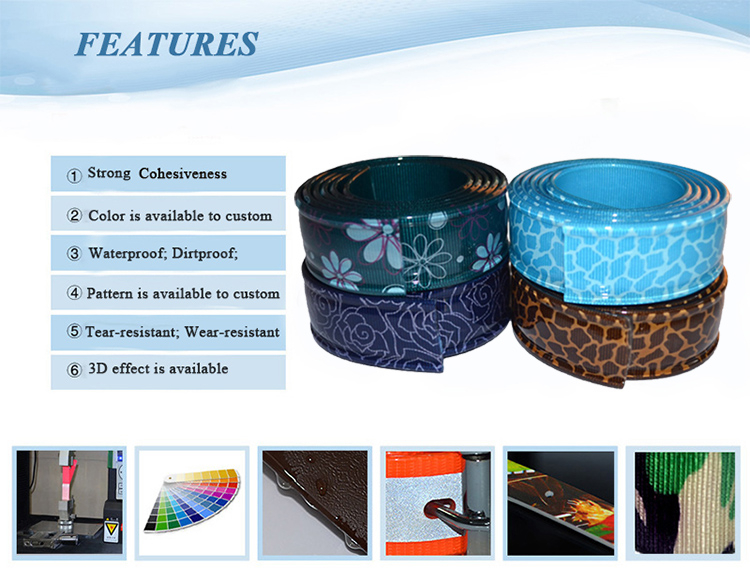 Wholesale Waterproof TPU Coated Printed Rolls Nylon Webbing Pet Leashes for Pet Dog Collar