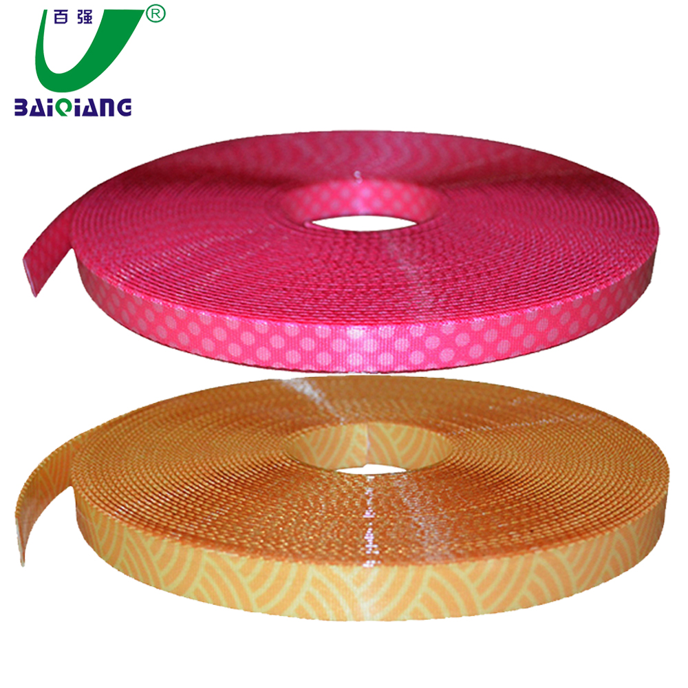 Factory Wholesale High Quality Waterproof Decorative Reinforced Patterned PVC Coated Polyester Webbing