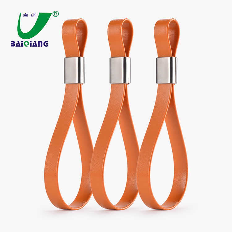 Red 304 Stainless Steel Rigid Subway Grab Handle