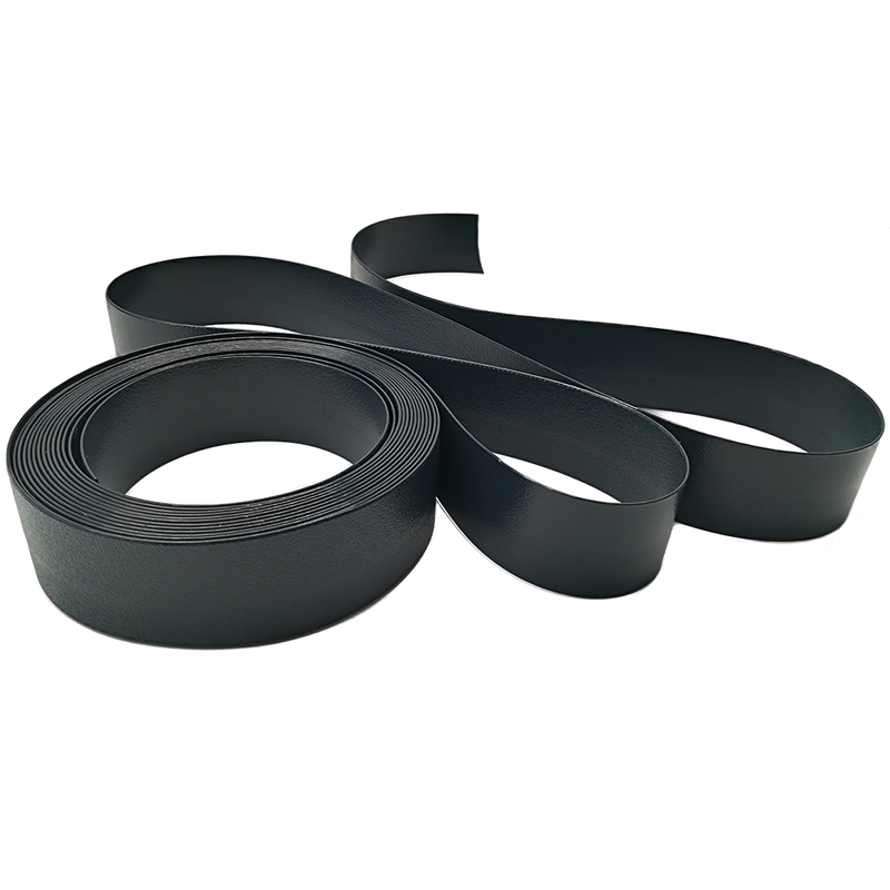 Black 2 and 1.5 Inch Fire Flame Retardant Elastic TPU Polypropylene Tubular Webbing for Bag Strap 