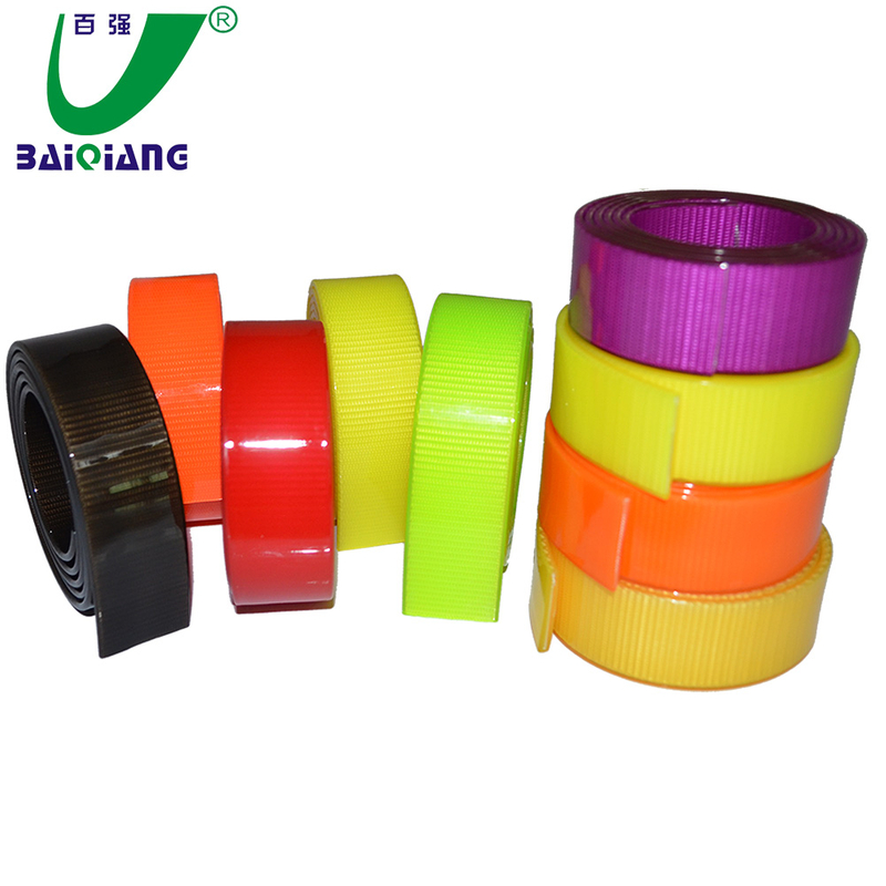 6mm and 8mm Casual Cotton Label Nylon Canvas Belt Webbing Silicon Printing Webbing