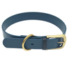 Waterproof TPU Coated Nylon Printing Leather Dog Collar with Logo