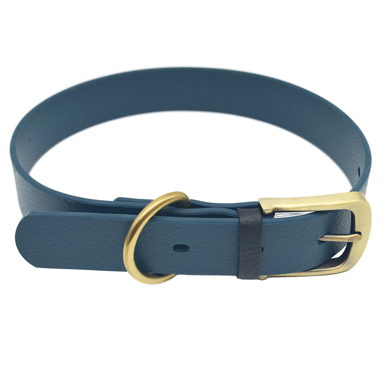 High Margin Elastic Quick Release Pin Buckle Safety TPU Training Pet Dog Collars Custom
