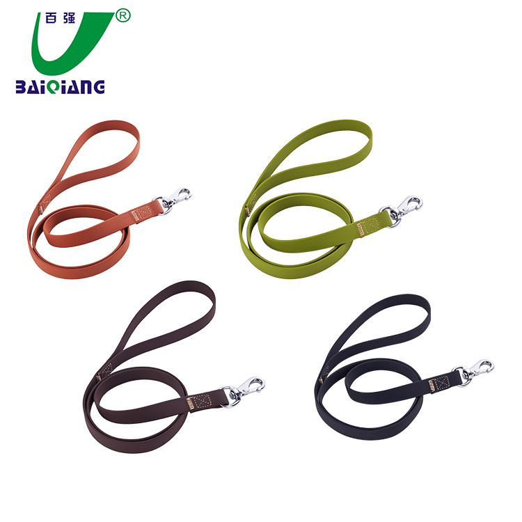 Fancy Magic TPU Coated Nylon Dog Collar with PVC Dog Leash