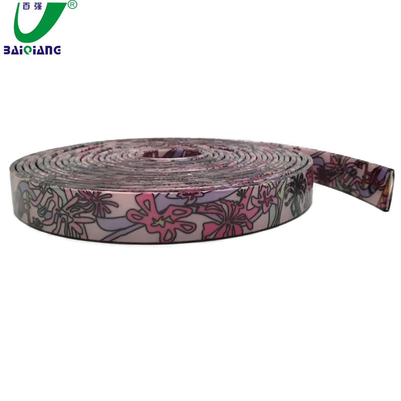 Fashionable Protective Shield TPU Coated Encapsulated Webbing For Pet Chain Leash