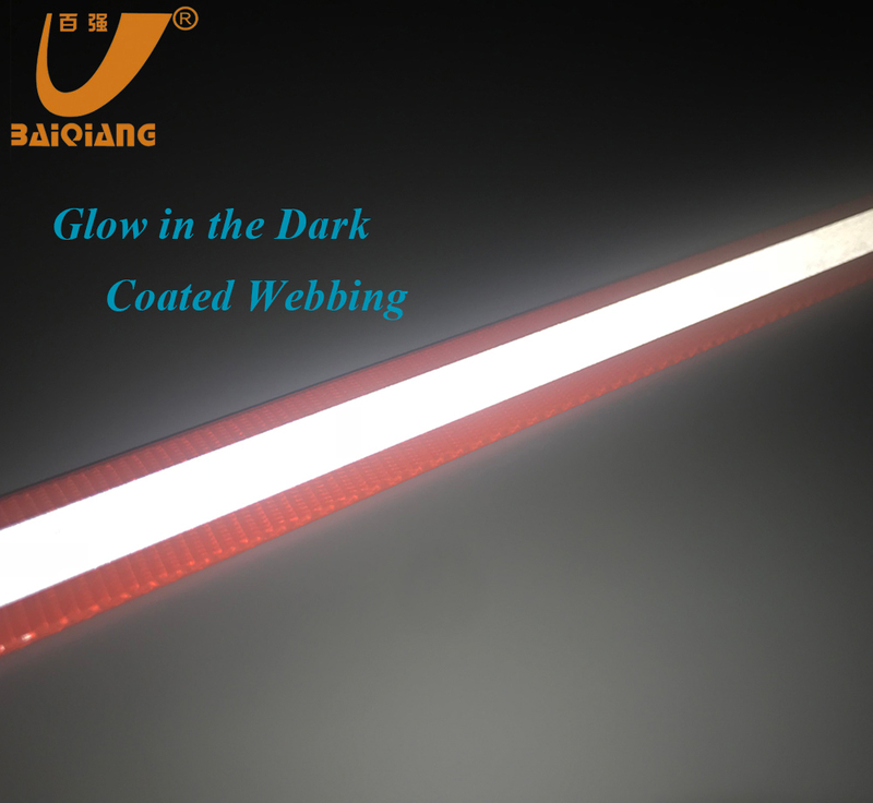 New Trend Soft Orange Reflective PVC Coated Webbing PVC Dog Strap Belt