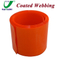 Ultra thin Stock TPU Coated Nylon Webbing Polyvinyl Blue and Red Coated Polyester Webbing Safety Belts