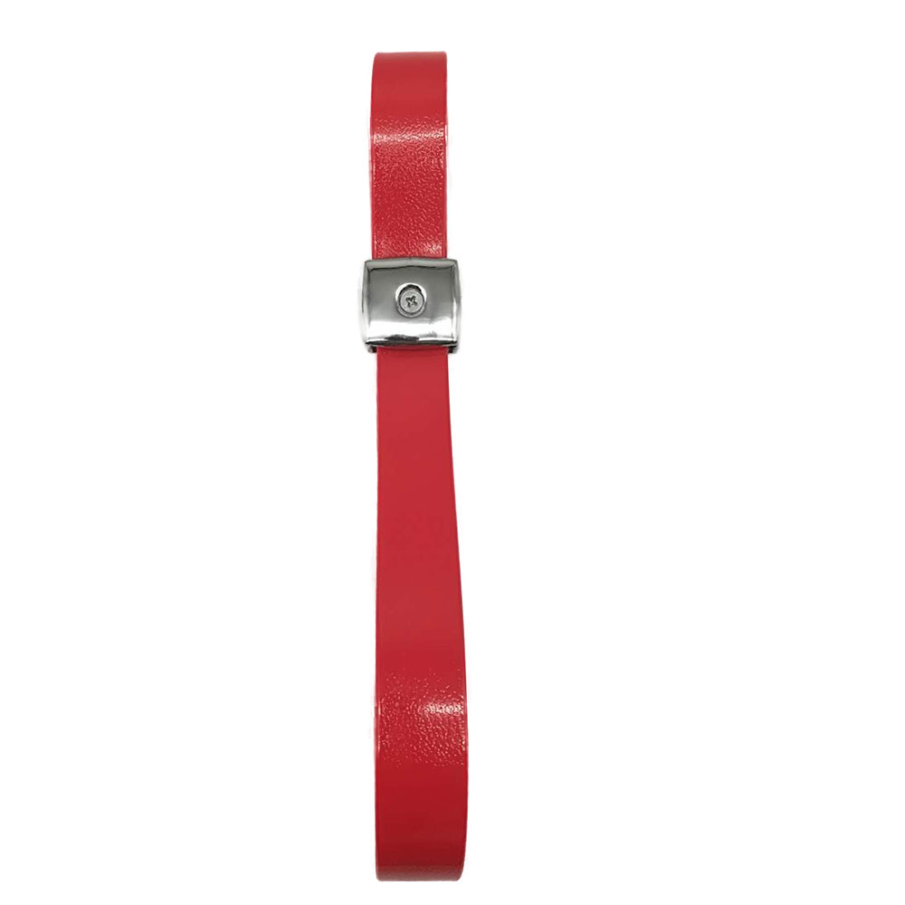 Durable TPU / PVC Coated Webbing Plastic Subway Handle Strap