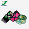 Wholesale Waterproof Print Dog Paw Pattern TPU Coated 100mm and 22mm Nylon Webbing Strap Dog Collar Leash