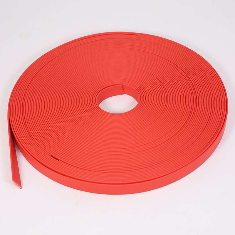 Neon orange pvc coated webbing