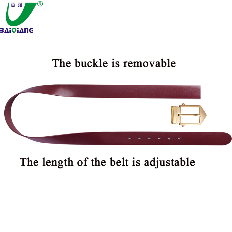 Factory Direct Selling Adjustable TPU Coated Nylon Webbing Men Fashion Red Brand Belt for Men