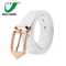Best Selling Trendy Western Style Belt Strong Solid White Branded Belts for Men