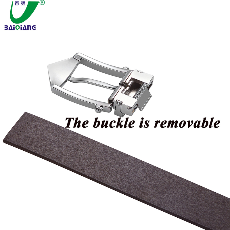 Wholesale High Quality Custom Mens Patent Dark Brown Designer Belts Men Leather Belts For Formal Suits
