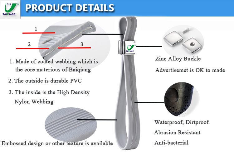 bus hand grip gray advertising bus handle