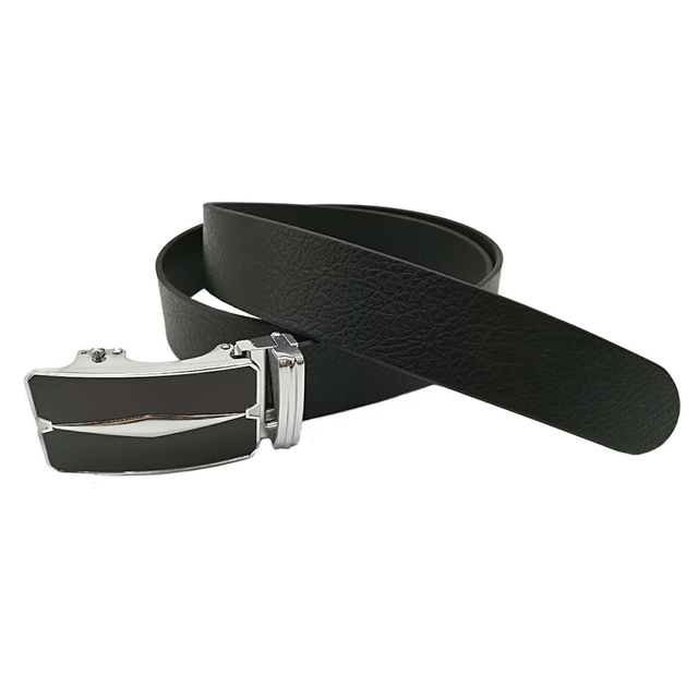 Automatic Buckle Slide Men Ratchet Belt Strap