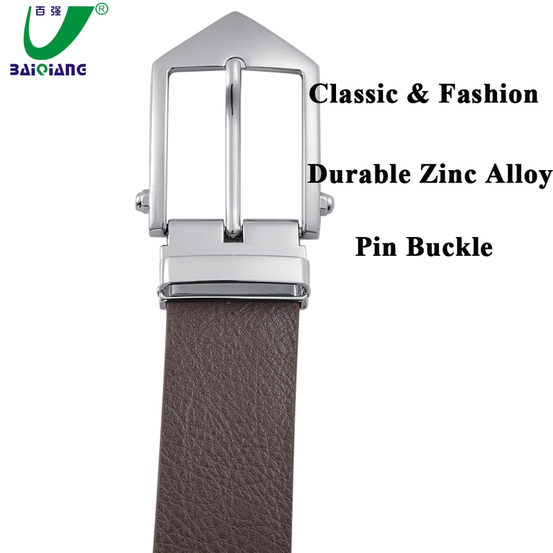 Synthetic Artificial Vegan Leather Belt for Boys
