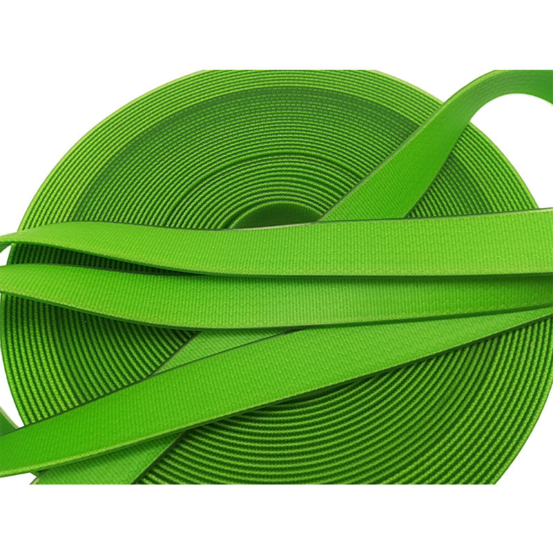 Waterproof Orange Flexi-Poly Rubber PVC Coated Nylon Webbing for Making Dog Collar
