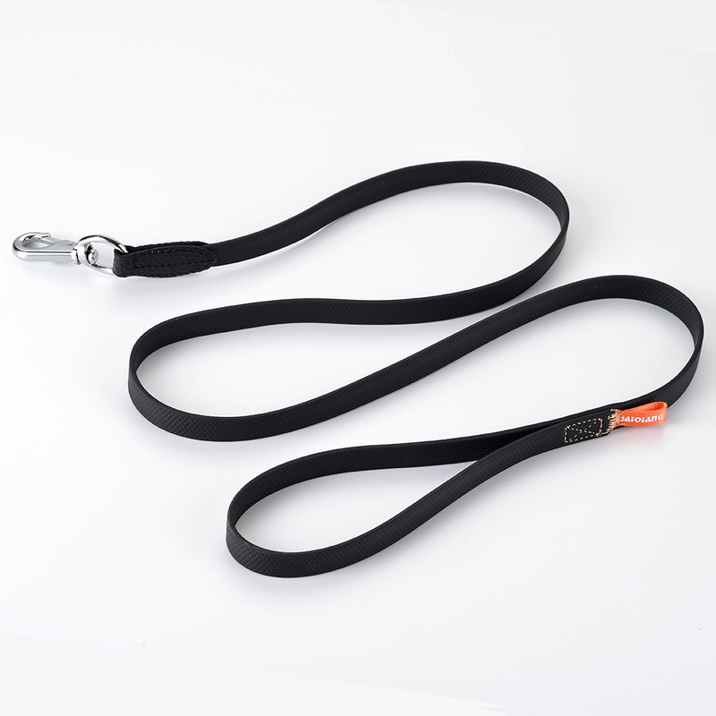 Plástico y caucho plomo para mascotas de neón naranja poliuretano pvc plomo para mascotas