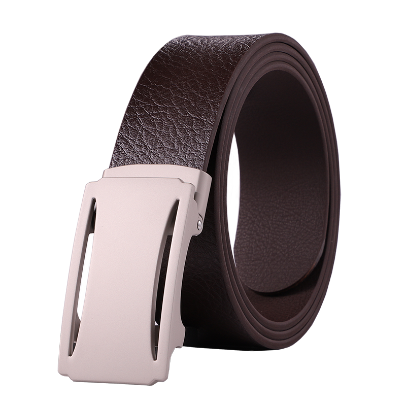 2019 Casual Durable Custom Red Fashion Black Men Belt Leather